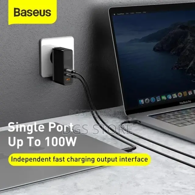 Baseus Gan2 Pro Quick Charger 2c+U+120W