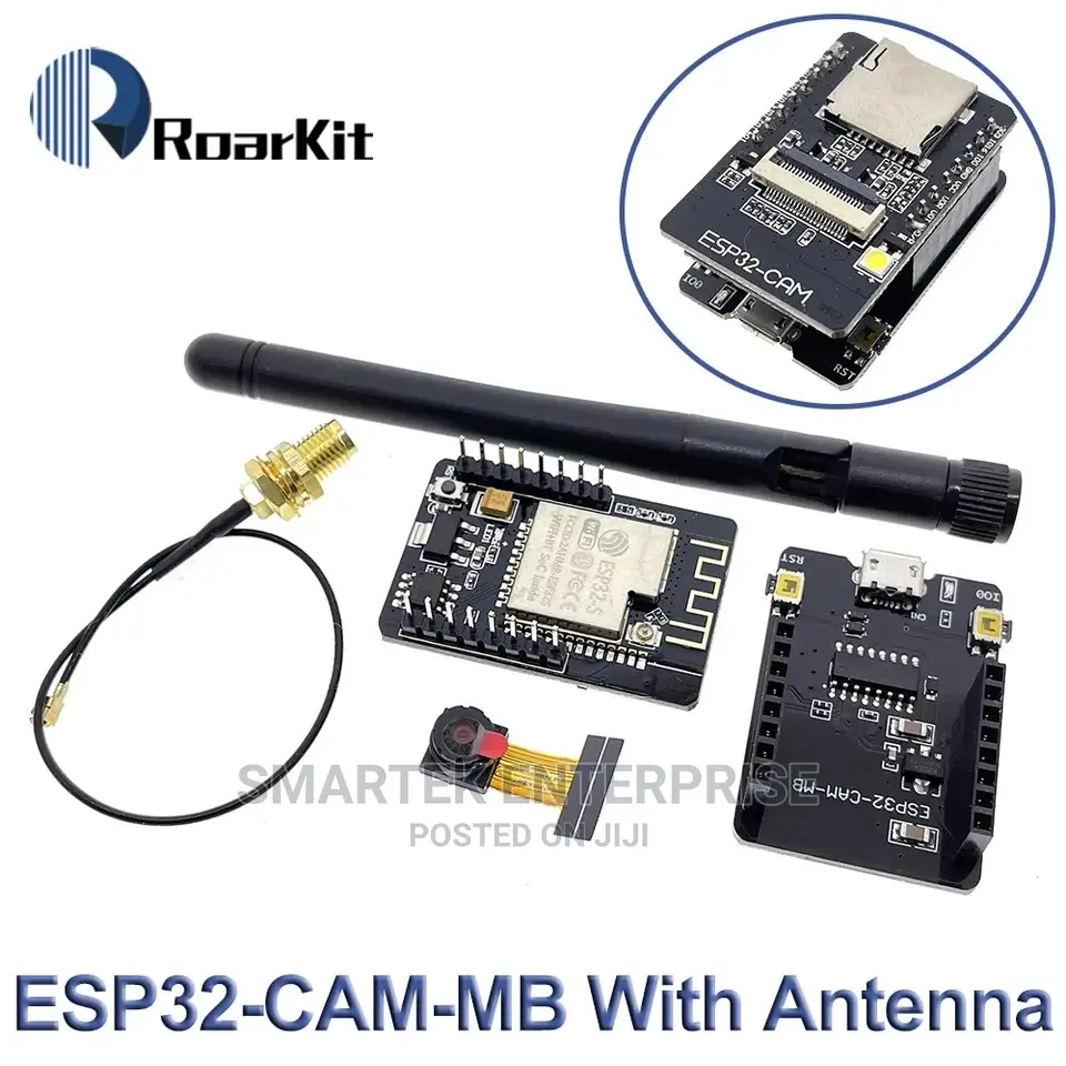 ESP32-CAM Wifi Bluetooth Camera Support Photo/Video Antenna