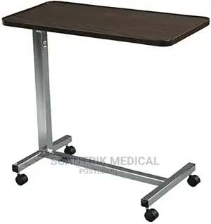 Invacre Overbad Table With Spring Loaded Handle