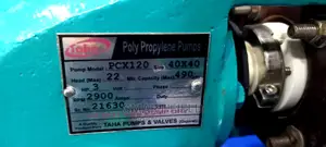 Chemical Plastic Pump