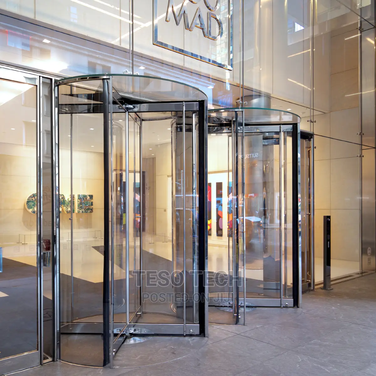 Revolving Doors Installation