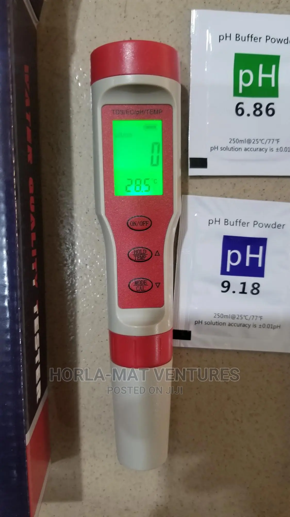 Water Quality Meter TDS / Ec/ Ph / Temp Meter (Backlight)