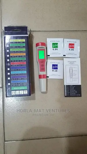 Water Quality Meter TDS / Ec/ Ph / Temp Meter (Backlight)