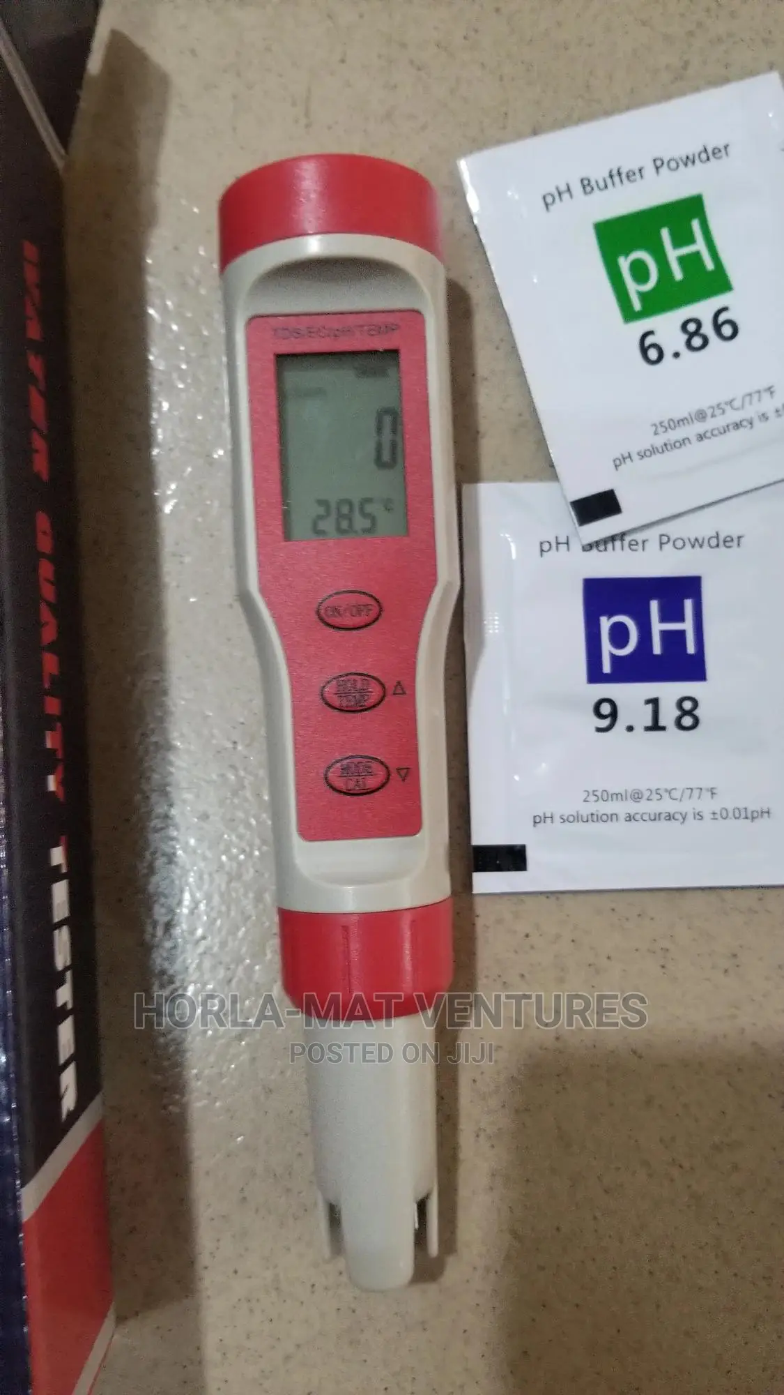 Water Quality Meter TDS / Ec/ Ph / Temp Meter (Backlight)