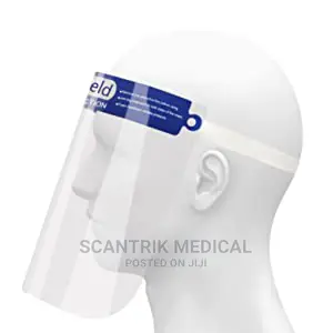 Transparent Splash Face Shield Comfortable Wearing Environme