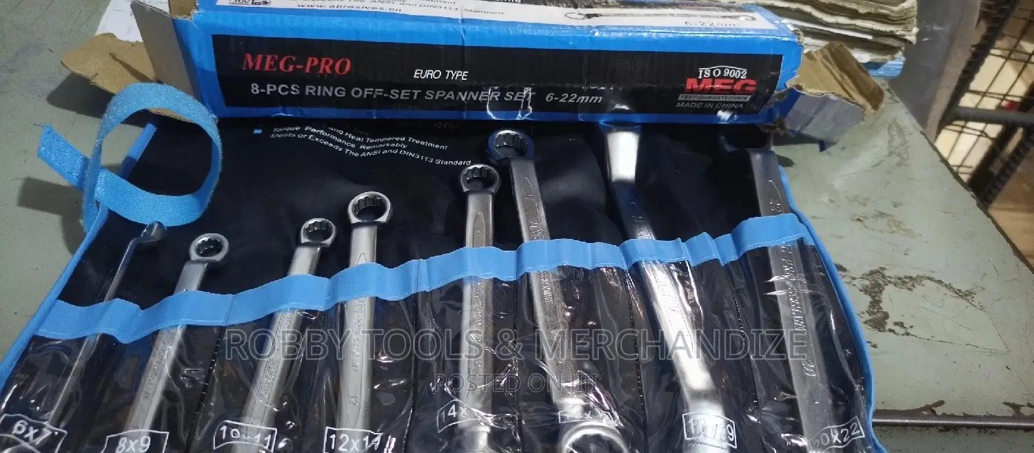 6mm-22mm MEG-PRO Mechanical Ring Spanner