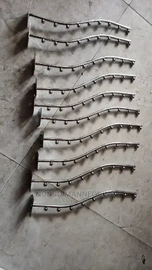 9 Pin Wall Studed Hangers