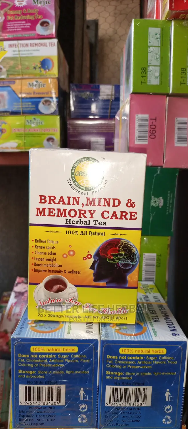 Brain, Mind Memory Care Herbal Tea