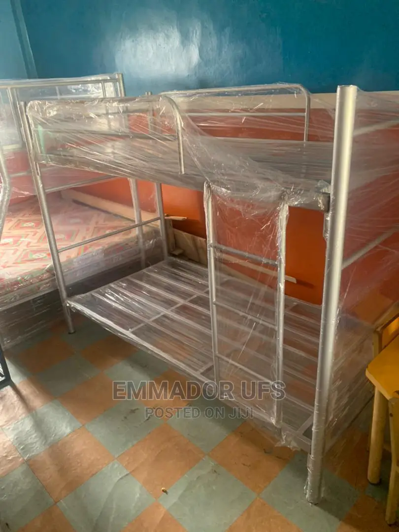 Hostel Metal Bunk Bed Silver