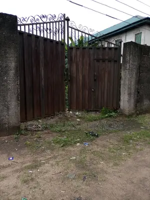 Two Plots Fenced Up With Gate at Oroigwe Road Off Covet