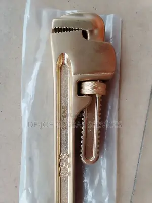 8" Non-Spark Adjustable Pipe Wrenches Brass