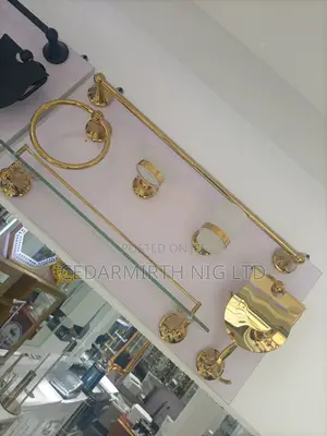 Bathroom Accessories Gold