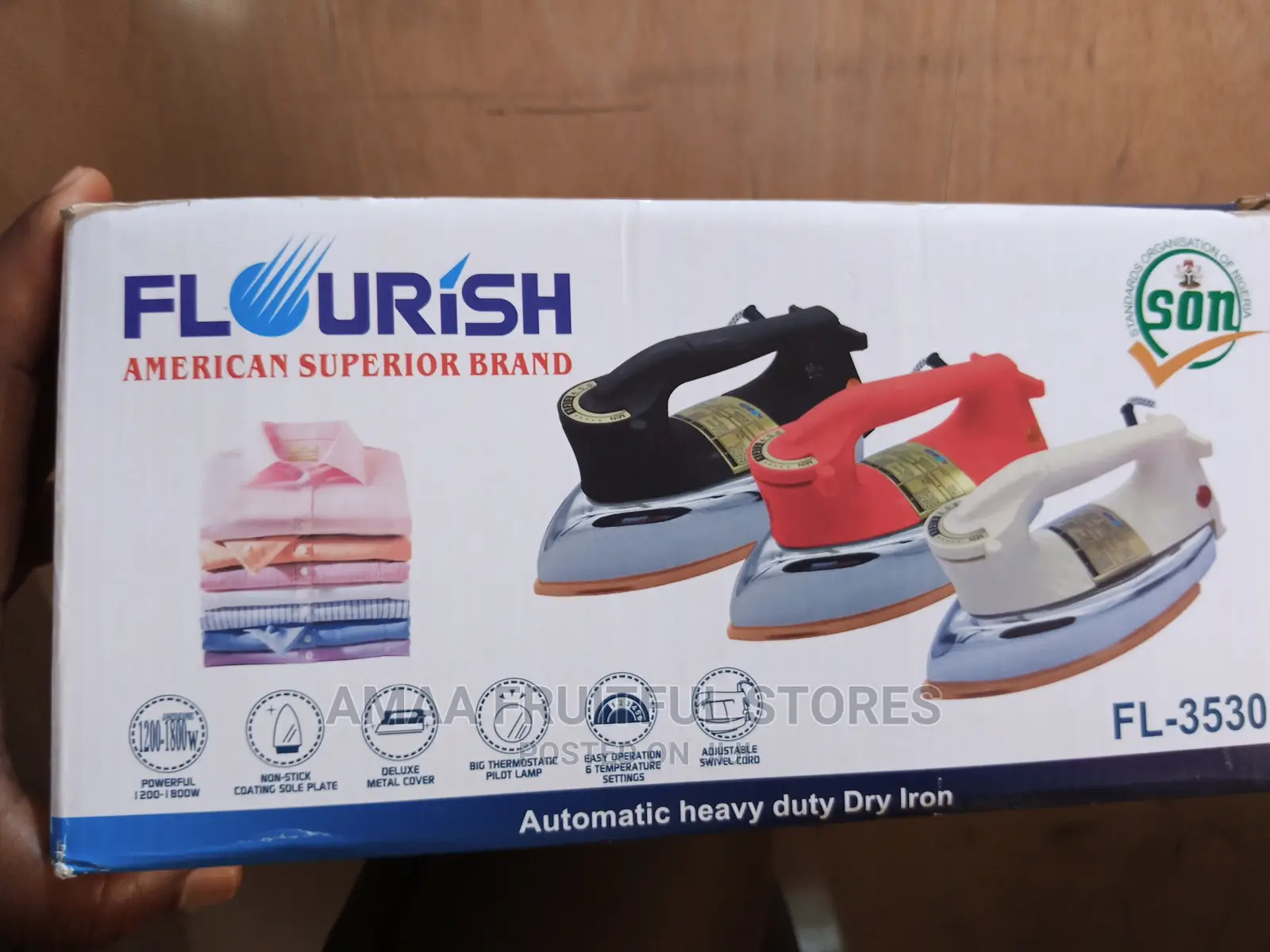 FLOURISH Pressing Iron