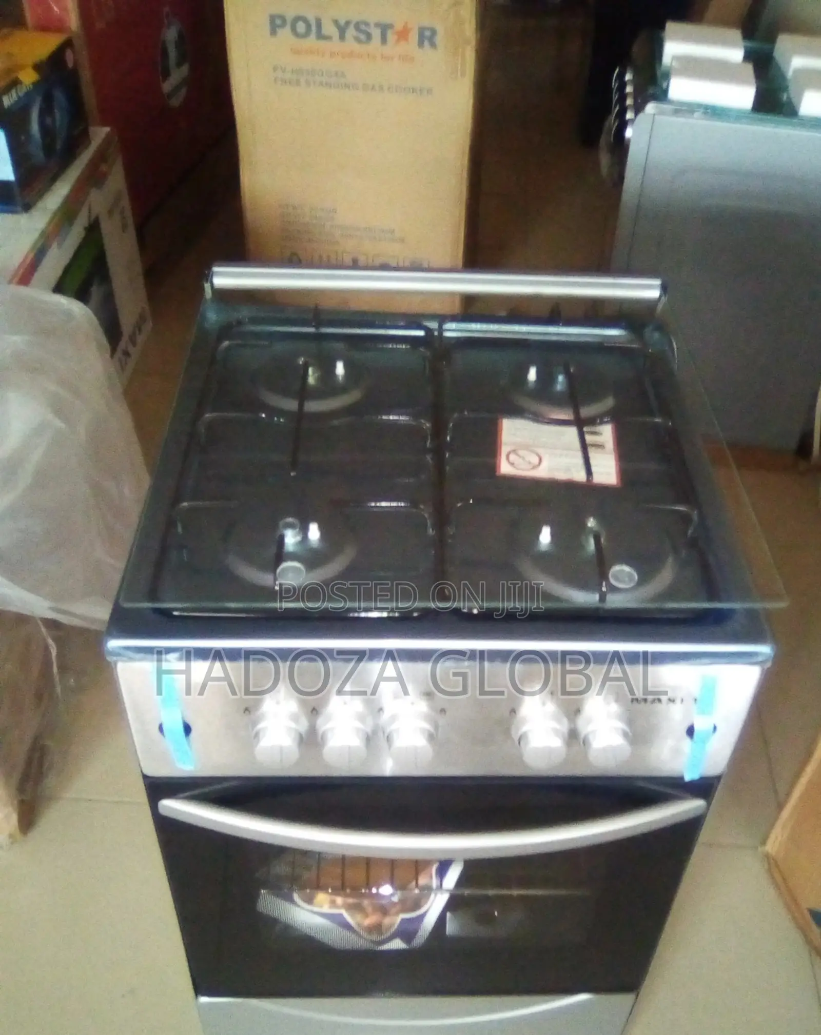 Maxi 4gas Burners Standing Cooker With Oven Turkey Made