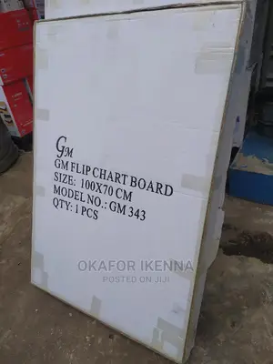 Standard White Magnetic Flip Chart Board ( 100 * 70 Cm)