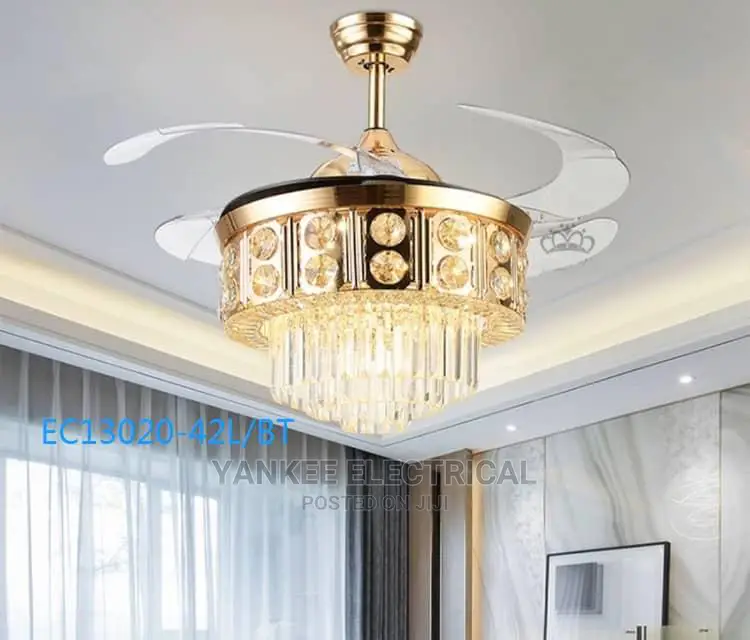 Quality Ceiling Fan With Chanderlier