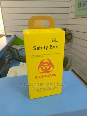 Hot Selling Disposable Sharp Safety Yellow Box