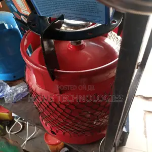 6kg Gas Cylinder With Black Seated Burner