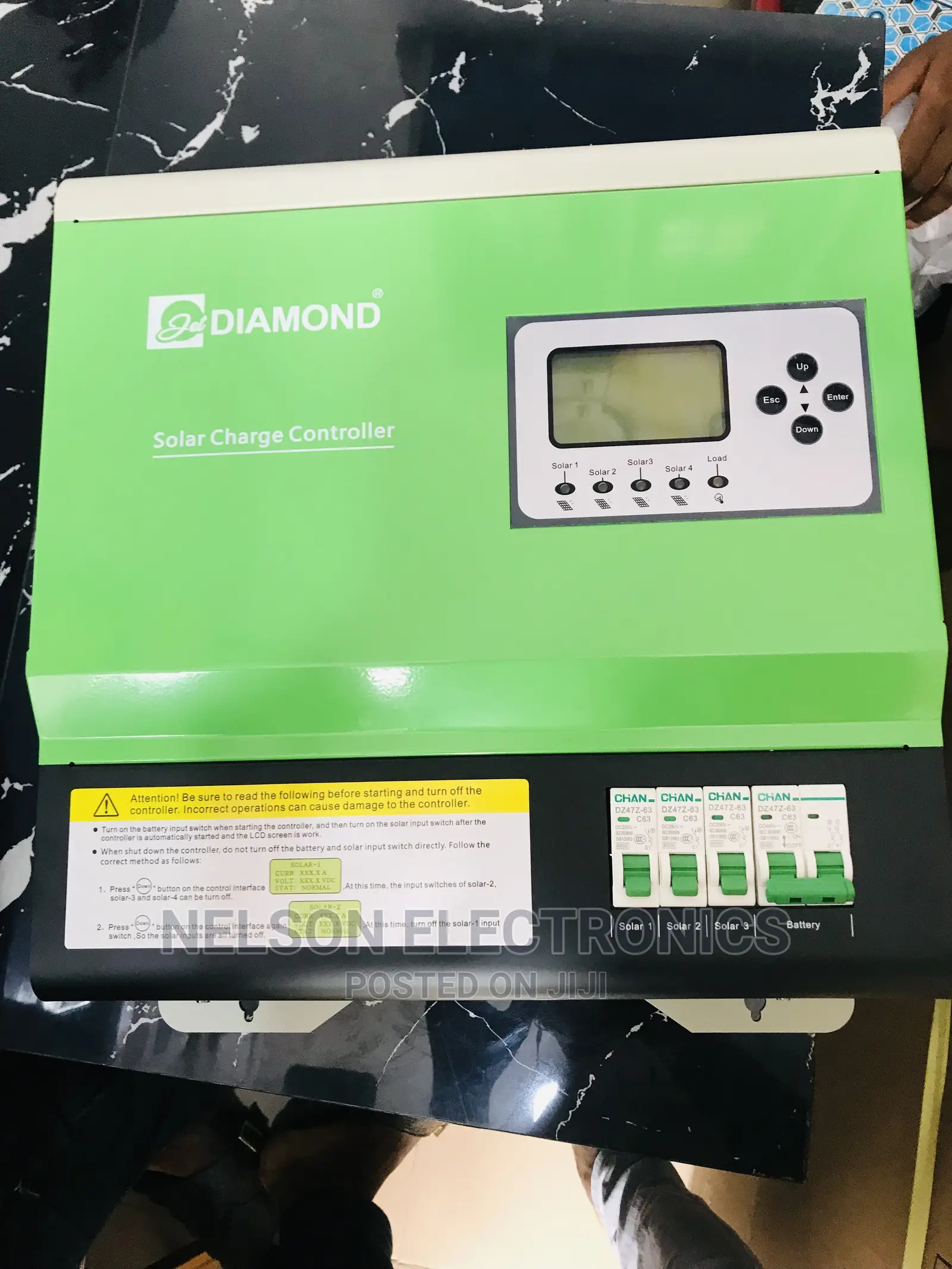 Diamond 80A 96volt Charge Controller.