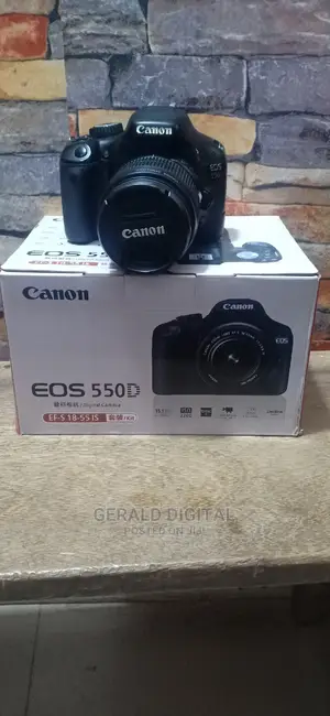 Canon EOS 550D Camera
The Lens Is 18 - 55mm