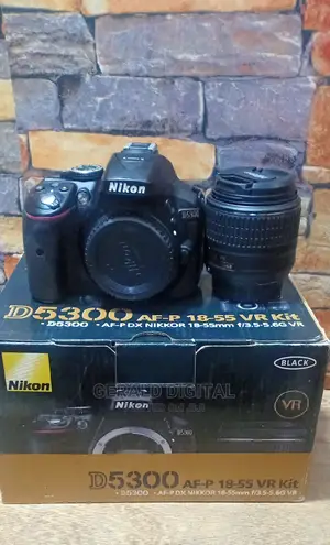 Nikon D5300 Camera
The Lens Is 18 - 55mm