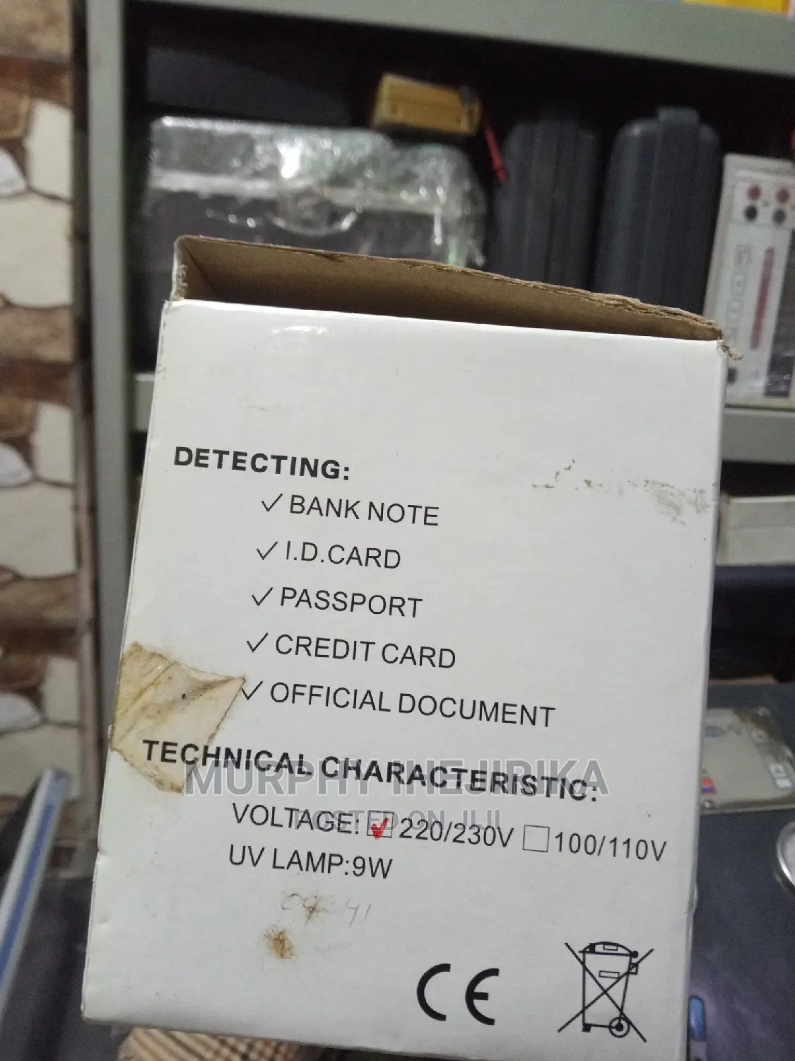 Banker Ticket Detector Lamp