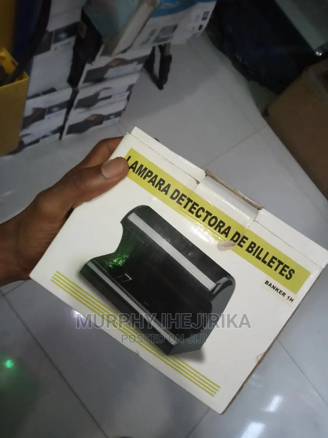 Banker Ticket Detector Lamp