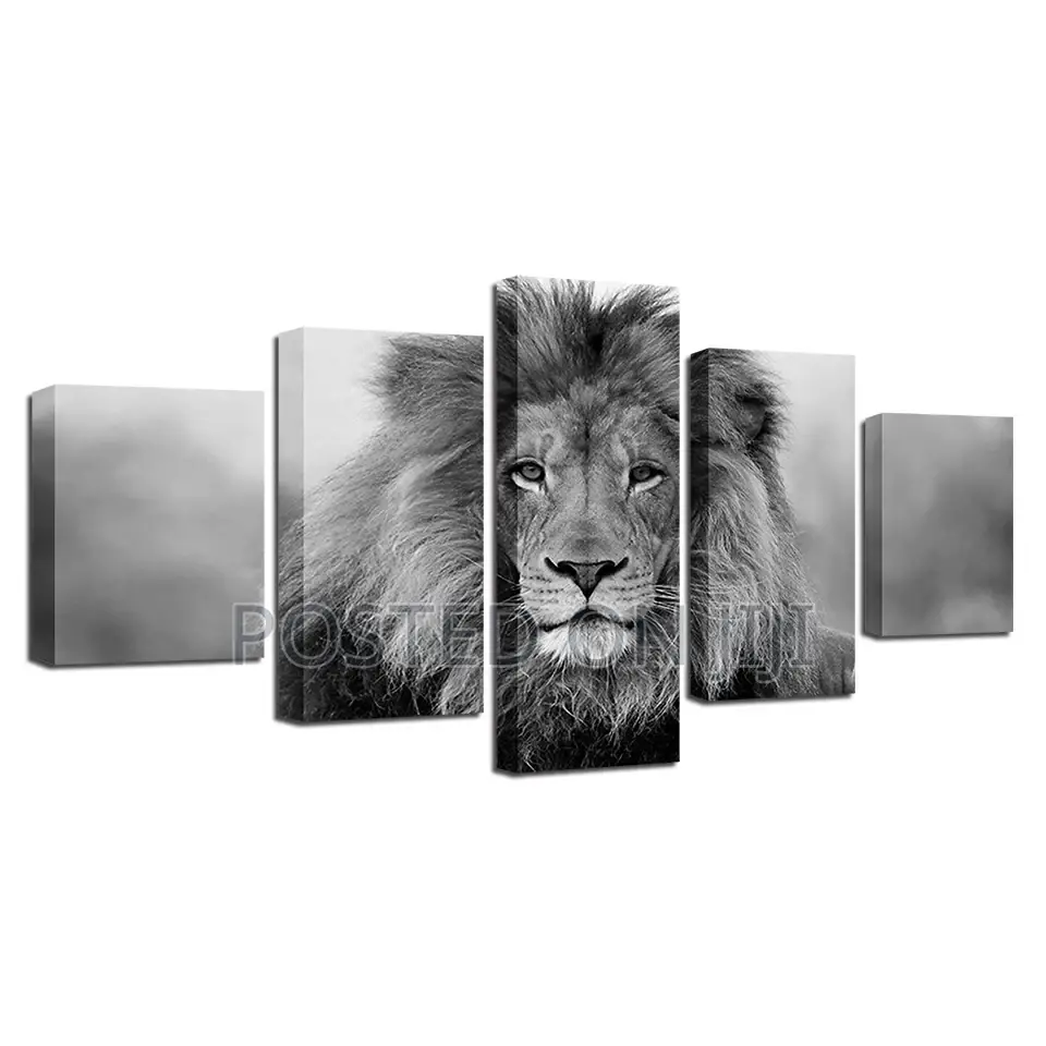 Amazing Animal 5panel Canvas