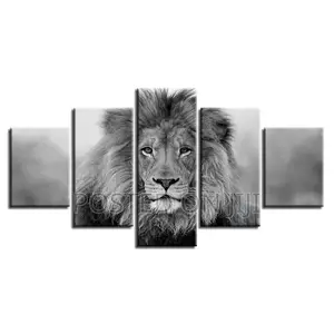 Amazing Animal 5panel Canvas