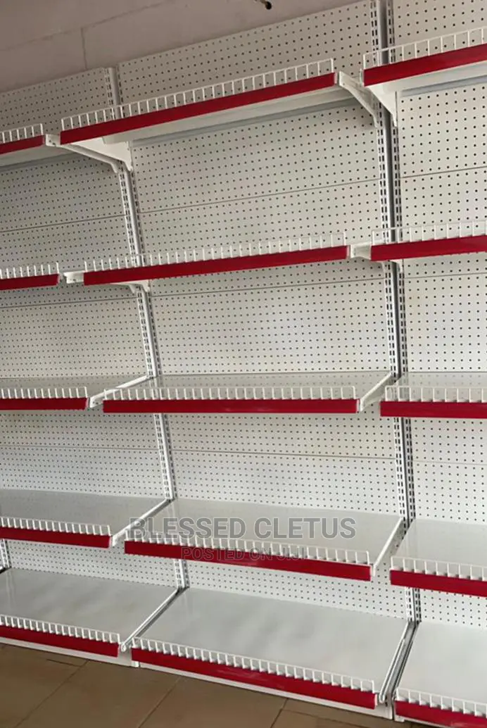 Single Sided Supermarket Shelf