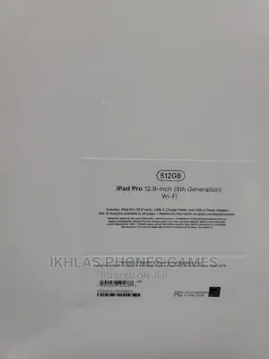 New Apple iPad Pro 12.9 (2021) 512 GB Gray