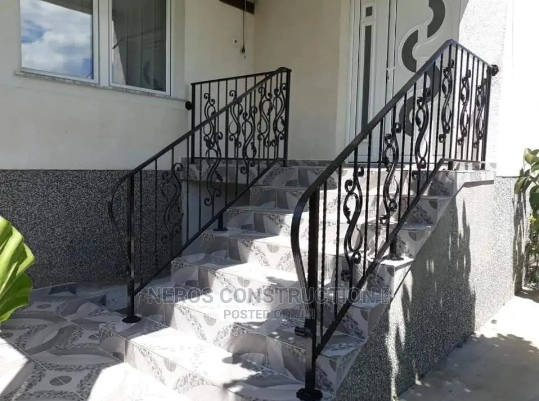 Wrought-Iron Hand Rail