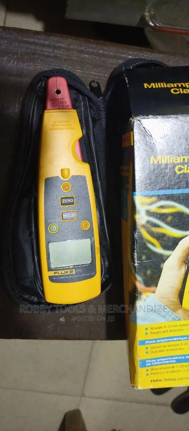 Fluke 771 Milliamp Process Clamp Meter