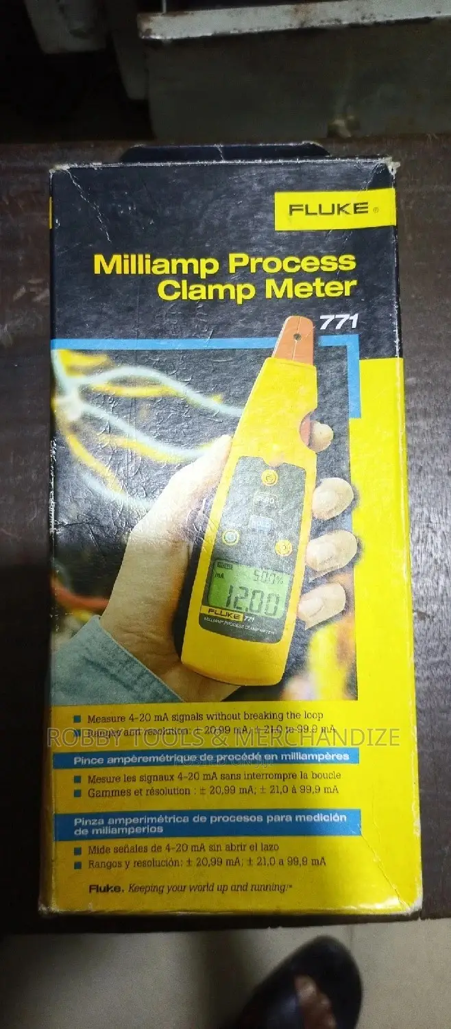 Fluke 771 Milliamp Process Clamp Meter