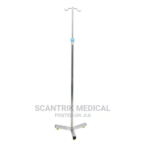 Height Adjustable Stainless Steel Scantrik Medical Supplies