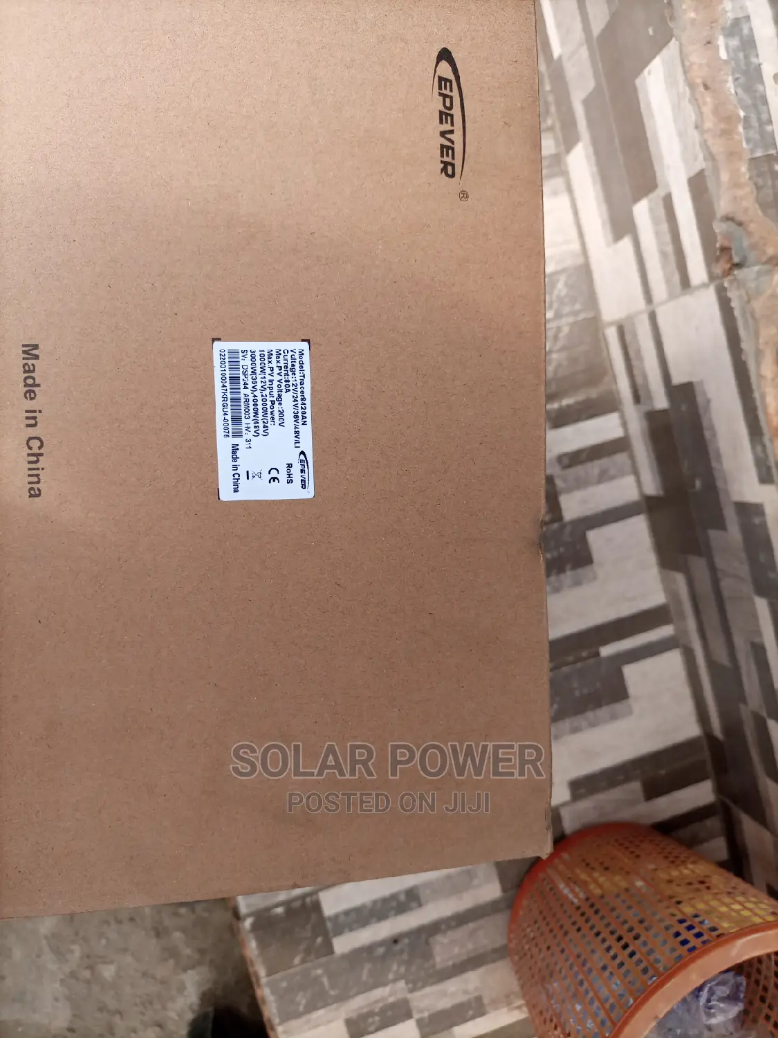 Epever MPPT Charge Controller 12/24/48v 80ah