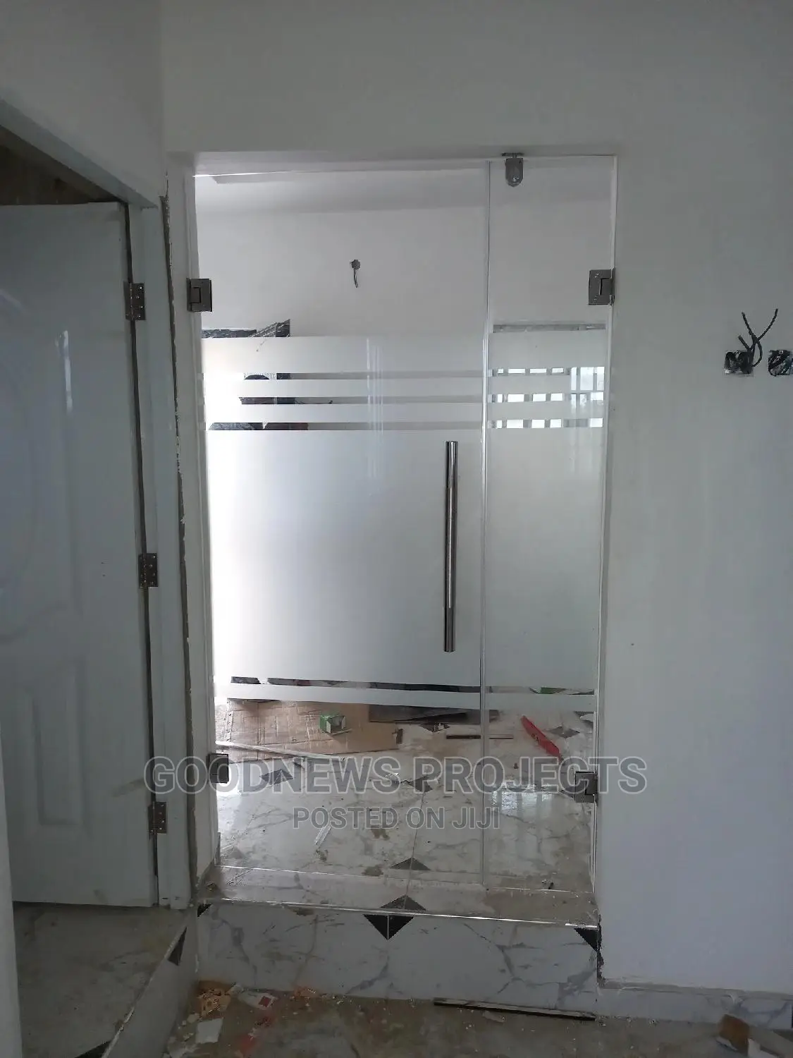 Hinge Glass Door