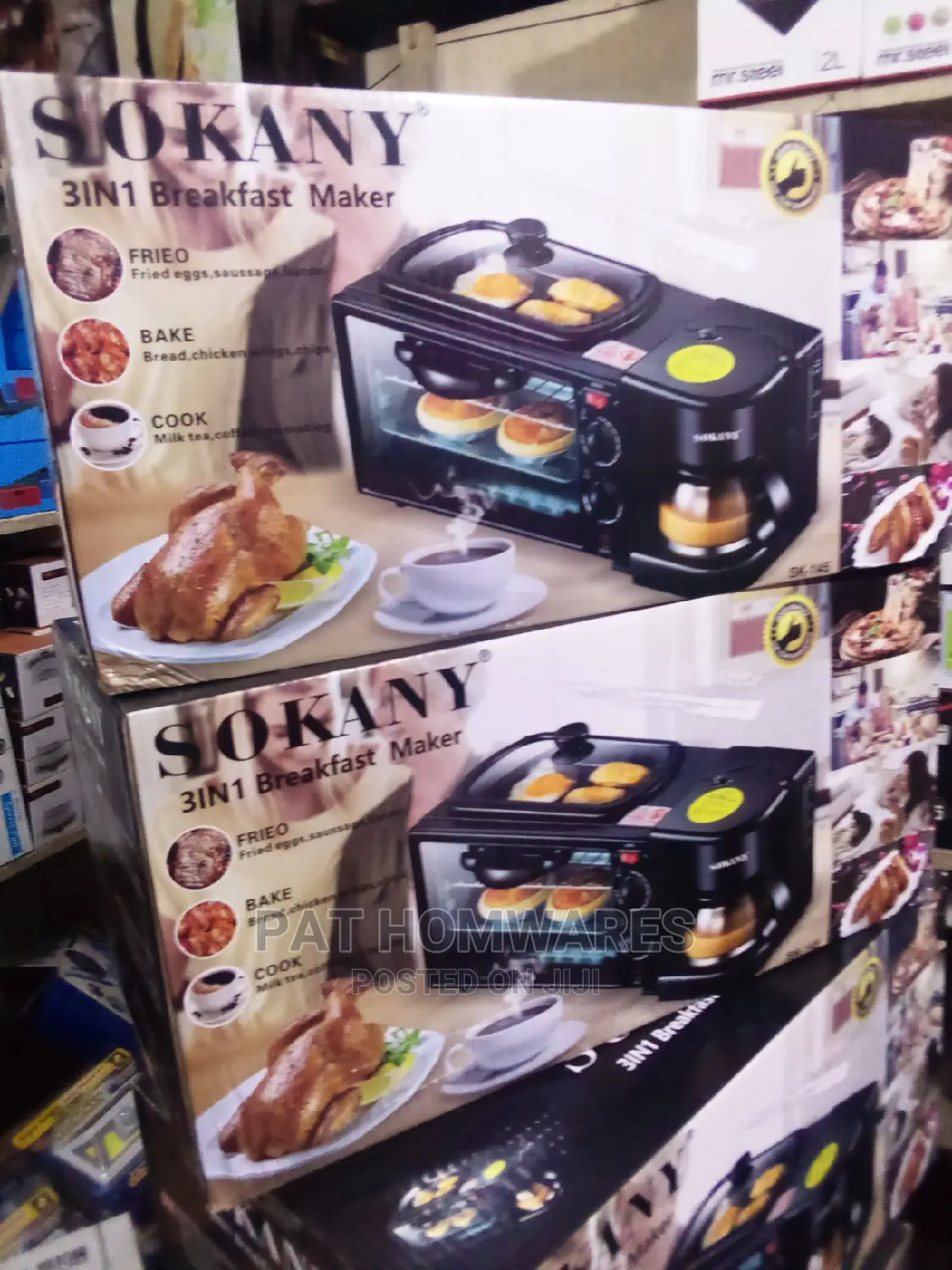 Sokany 3in1 Breakfast Maker -