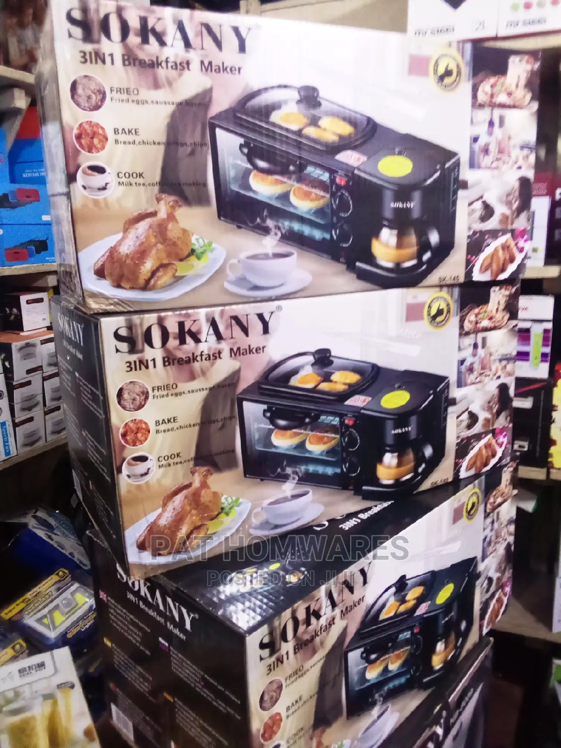 Sokany 3in1 Breakfast Maker -