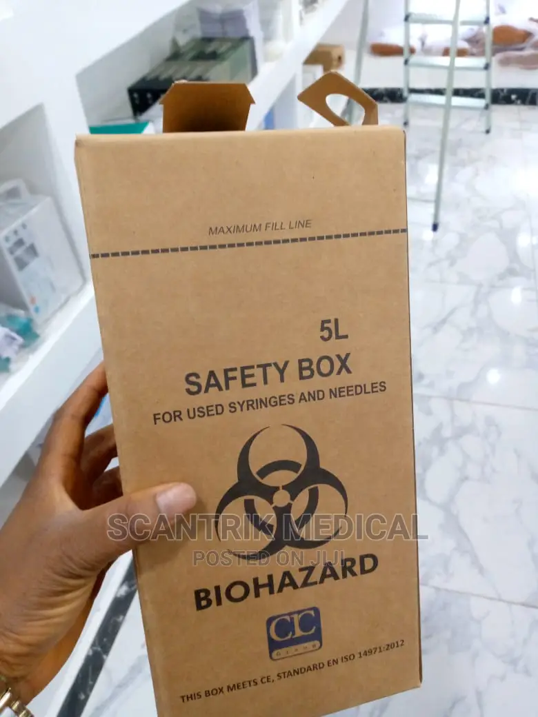 Waste Medical Safety Box for Sharp Objects