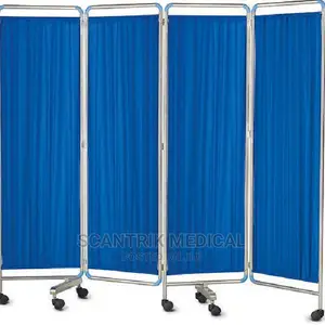 Folding Medical Bedside Ward Curtain Screen.
