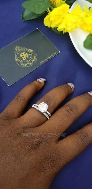 925 Sterling Silver Bridal Set
