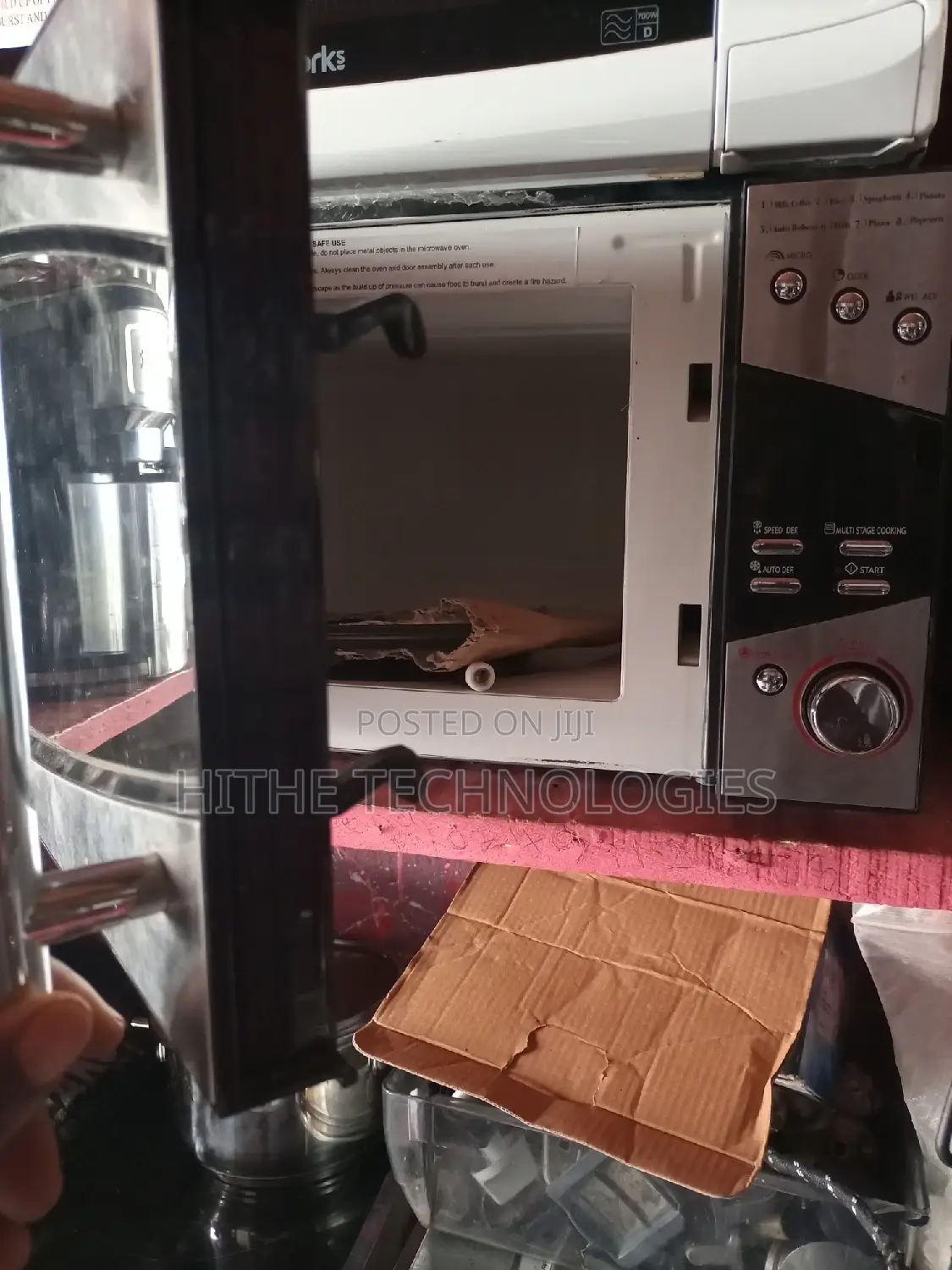 Uk Used Microwave. Tested Ok.