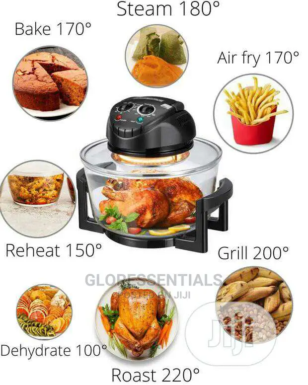 20 Litres Kenwood Halogen Oven 8in1