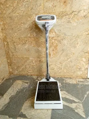 Height Weighing Body Scale Machine by Scantrik Medical.