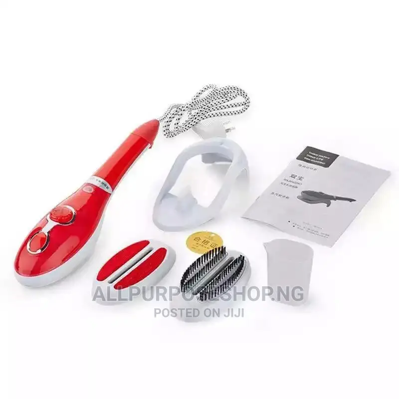Red Steam Iron