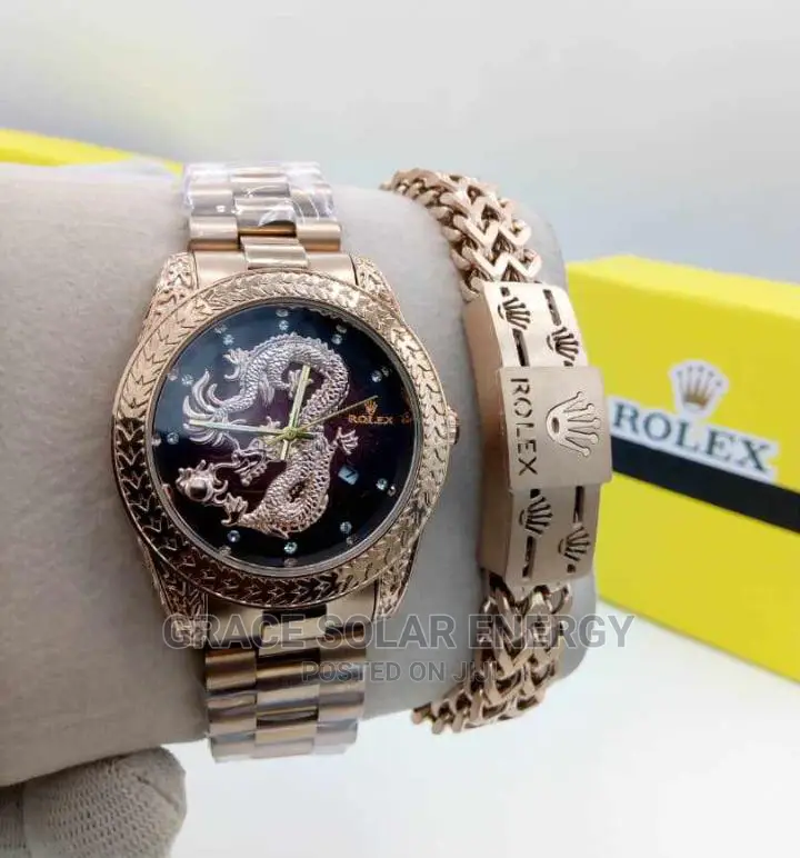 Rolex And Rolex Bangle