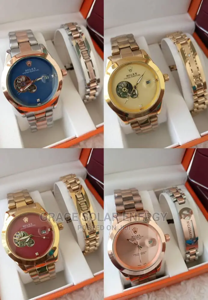 Rolex And Rolex Bangle