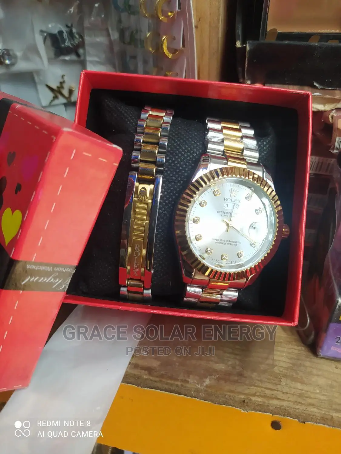 Rolex And Rolex Bangle