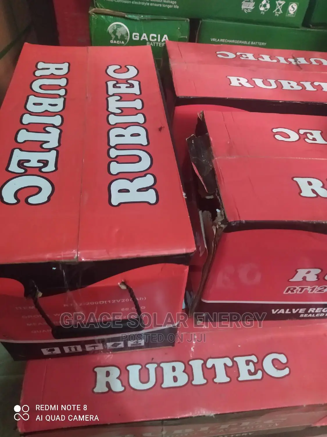 Rubitec 200A 12V German Battery